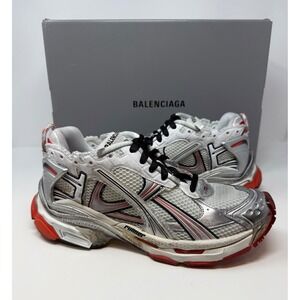 Balenciaga Runner Sneaker White/Red/Black New Season Size 10 US 43 EU